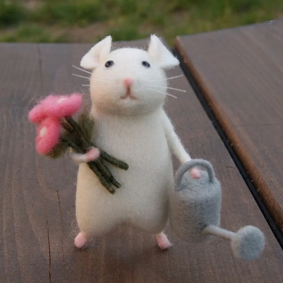 🐭Halloween Mouse With A Pumpkin🎁Great Gift