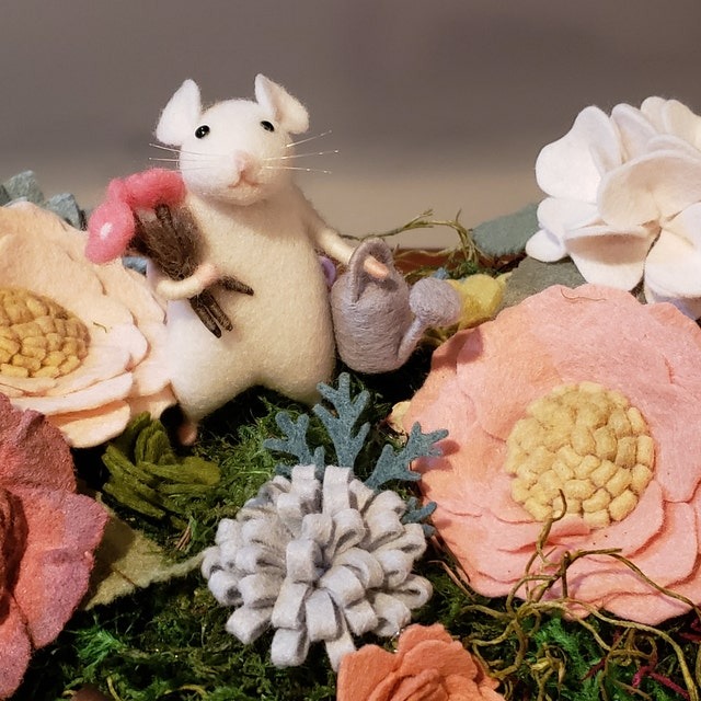 🐭Halloween Mouse With A Pumpkin🎁Great Gift