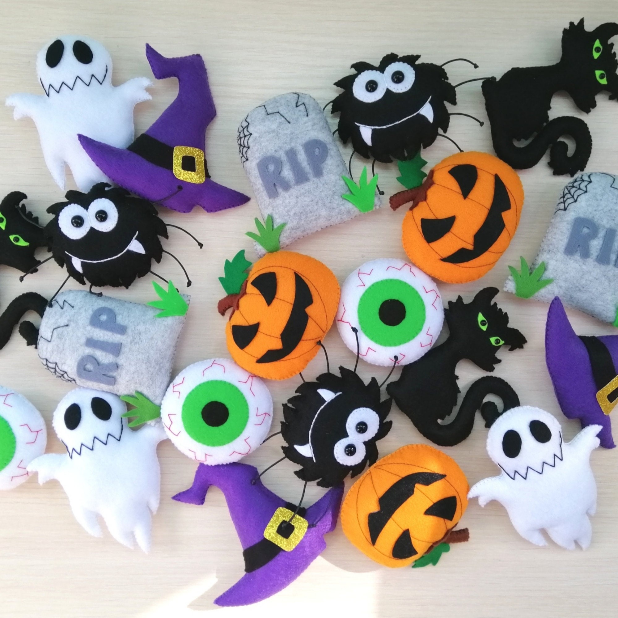 Ornaments 👻Halloween Felt Ornaments