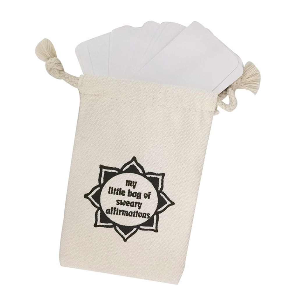 🎁Funny Affirmation Card Gift With Storage Pouch