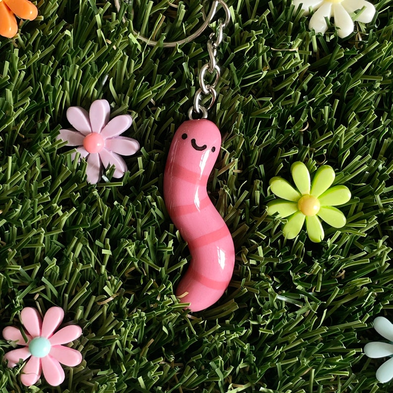 🥰Cute!!!Handmade Worm Desk Buddy-Adopt A Mini Earthworm Pet