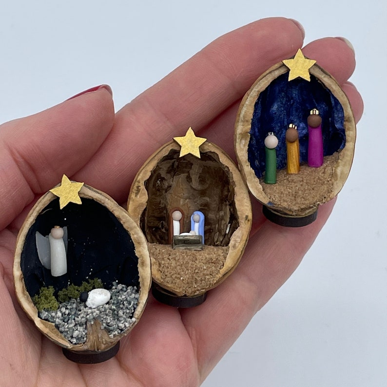 Walnut Shell Decorations