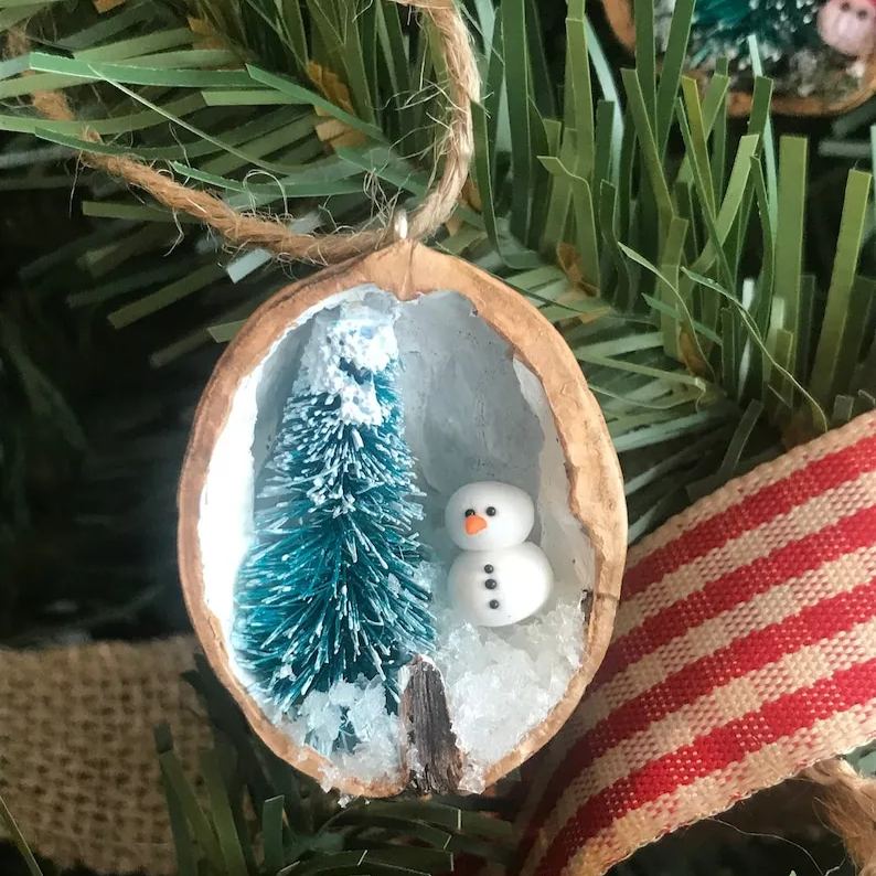 Walnut Shell Decorations