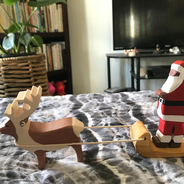 🎅Wooden Santa Claus Dolls