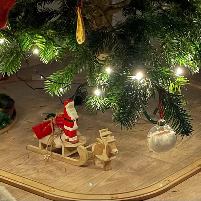 🎅Wooden Santa Claus Dolls