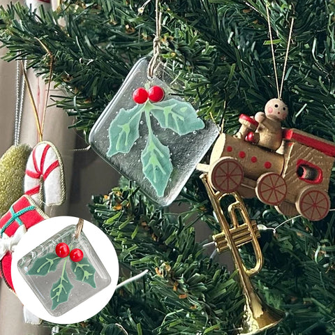 🎄Christmas Hot Sale✨Glass Christmas Tree Decoration