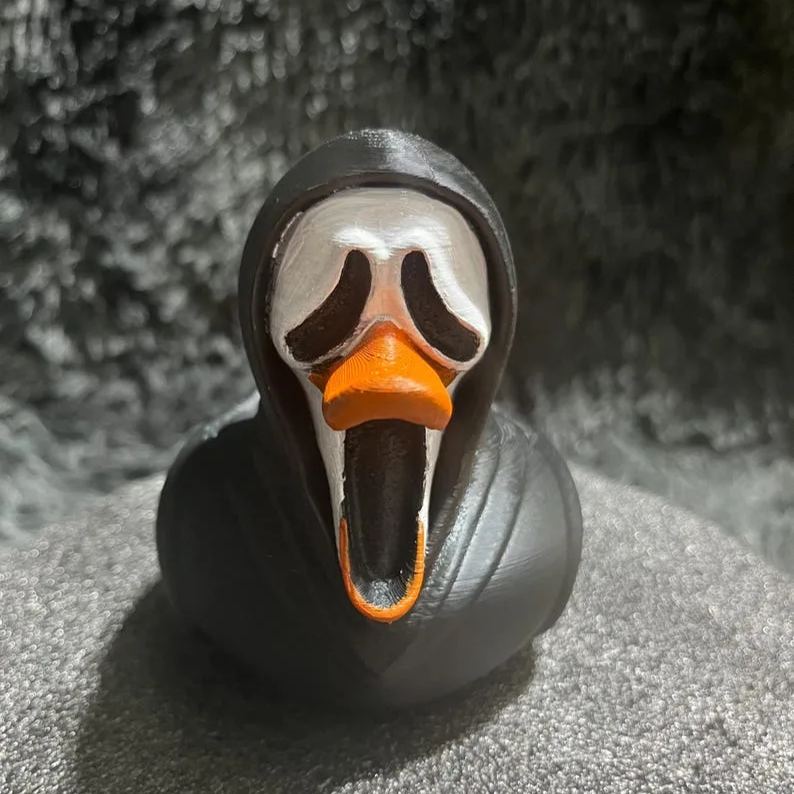 3D Printed Halloween Scary Duck