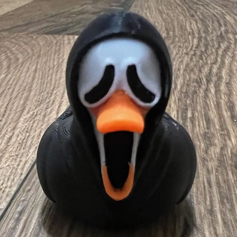 3D Printed Halloween Scary Duck