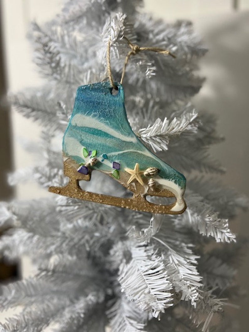 🌊Beach Style Christmas Tree Art Ornaments🎄