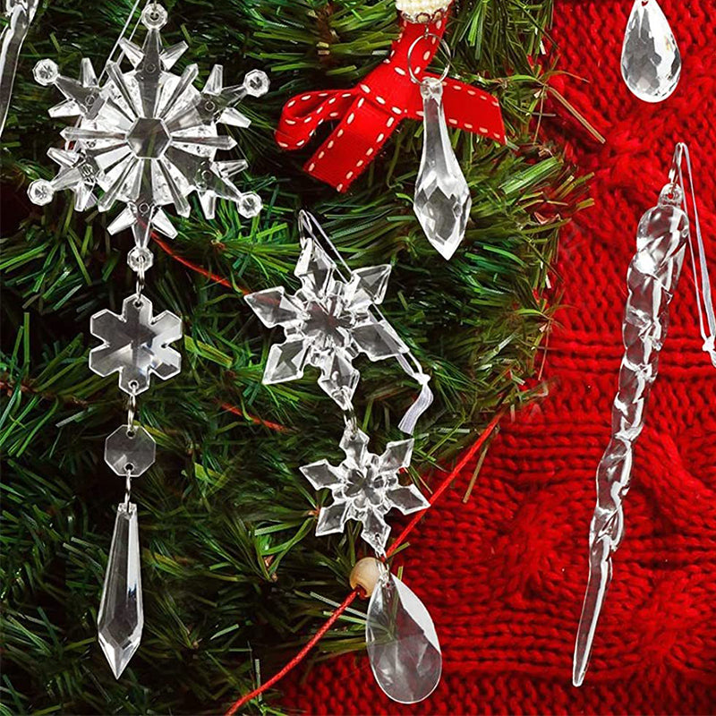 🎄Crystal Christmas Snowflake Ornaments