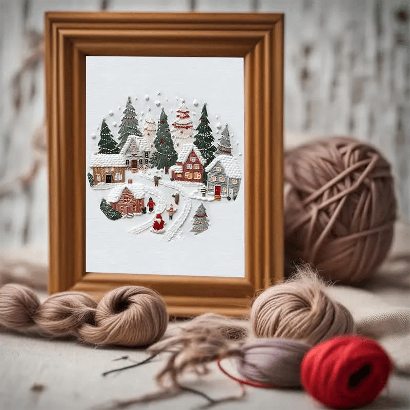 🔥Early Sale 50% Off🎄Christmas Embroidery KIT🎉