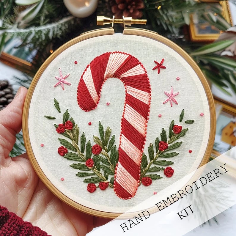 🔥Early Sale 50% Off🎄Christmas Embroidery KIT🎉