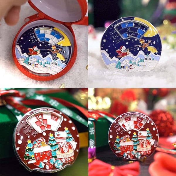 (🌲HOT SALE - 49% OFF) 🎁Christmas 7-in-1 Roulette Dice
