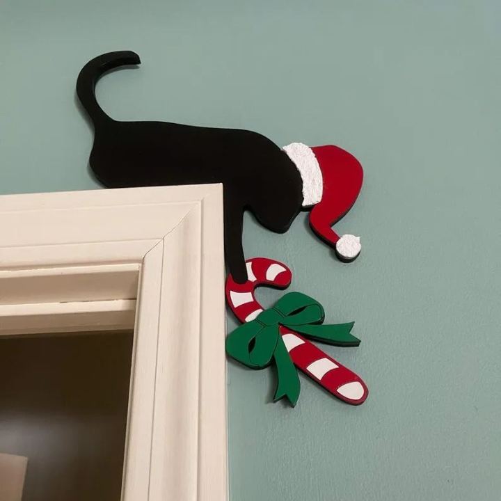 🎅2024 Christmas Gift 50% Off--Metal Christmas Door Topper
