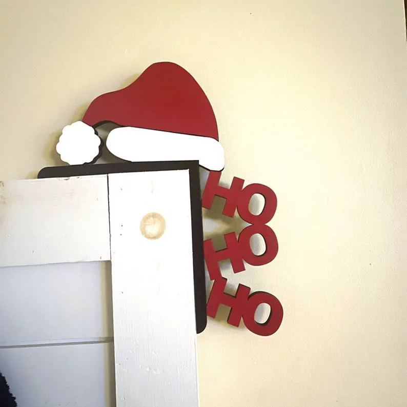 🎅2024 Christmas Gift 50% Off--Metal Christmas Door Topper