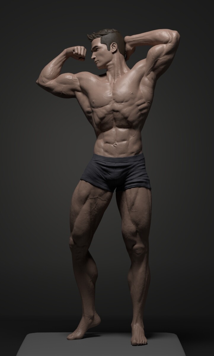 🔥BUY 2 FREE SHIPPING🔥Handsome Model Perfect Figure