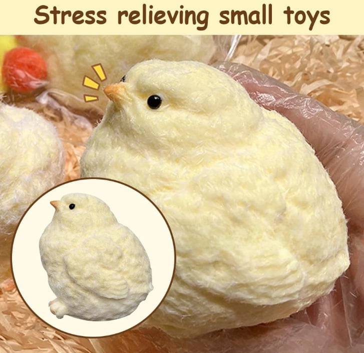❤️HOT SALE❤️Handmade Ultra Soft Furry Chick Toys