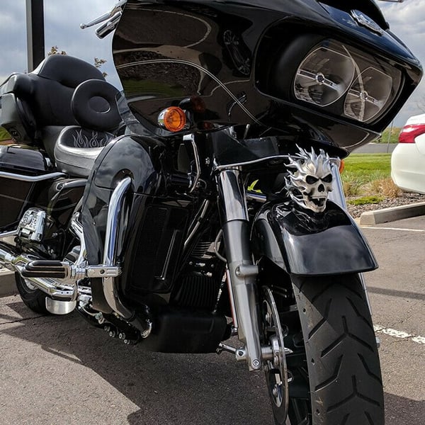 🔥hot Sale 50% Off🔥Skeleton motorcycle accessories