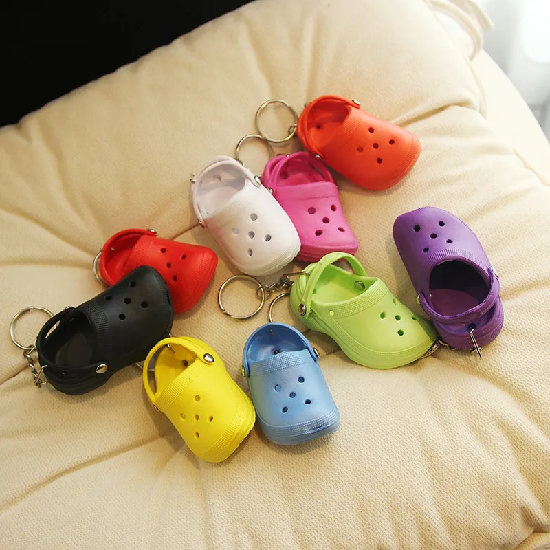 Mini Crocs Shoe Keychain