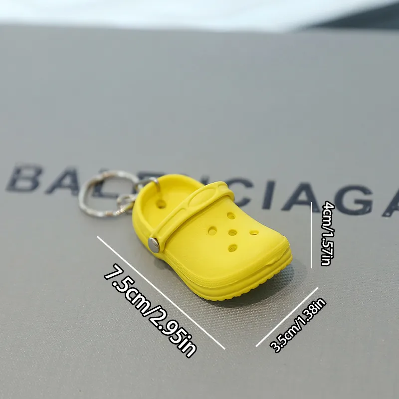 Mini Crocs Shoe Keychain