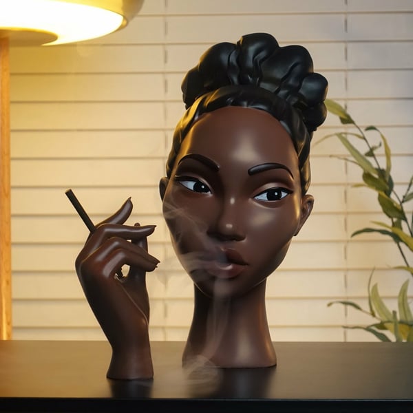🔥Buy 2 Free Shipping🔥Head Incense Burner Black Woman