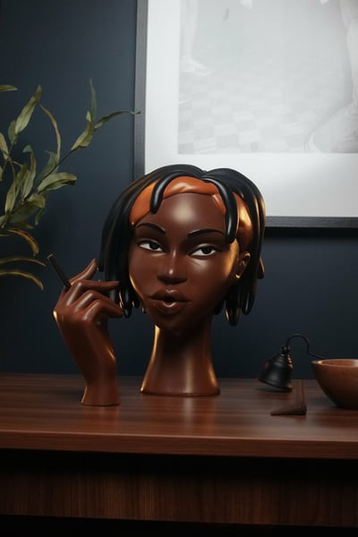 🔥Buy 2 Free Shipping🔥Head Incense Burner Black Woman