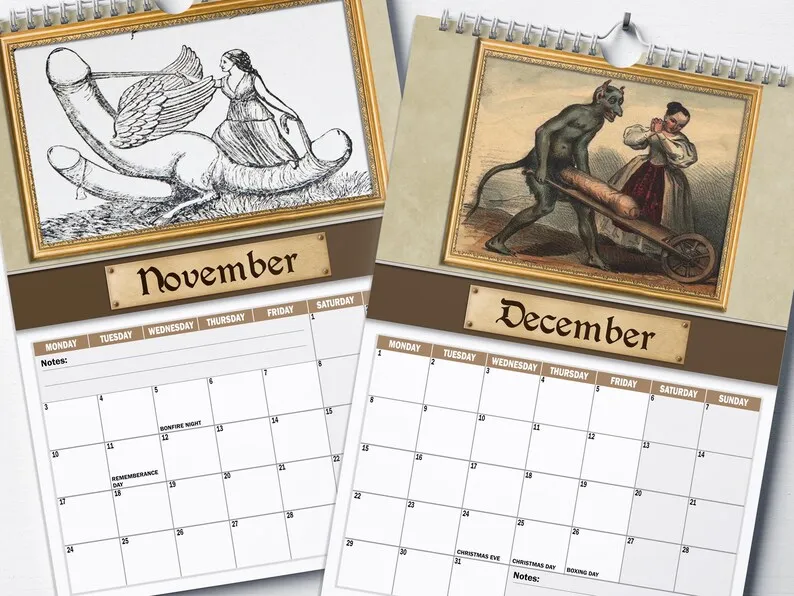 2025 Medieval Butts Calendar