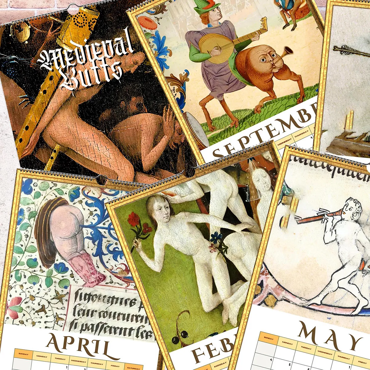 2025 Medieval Butts Calendar