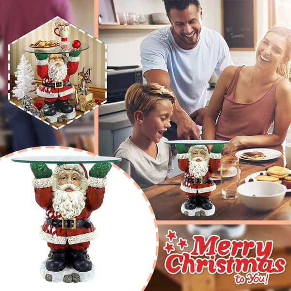 🎄🎅Christmas Snowman Treats Holder-with plate⛄