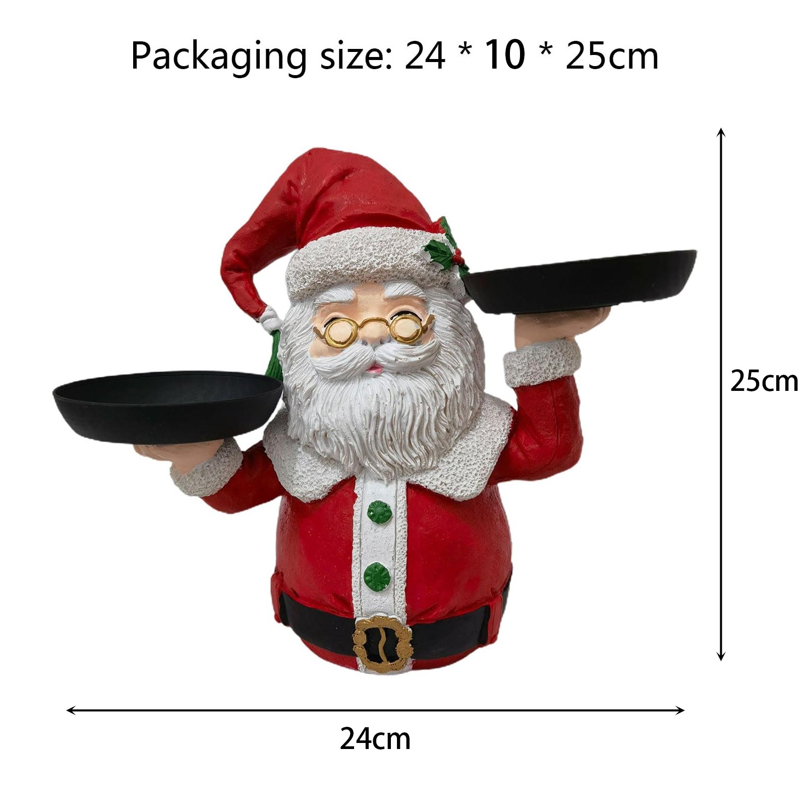 🎄🎅Christmas Snowman Treats Holder-with plate⛄