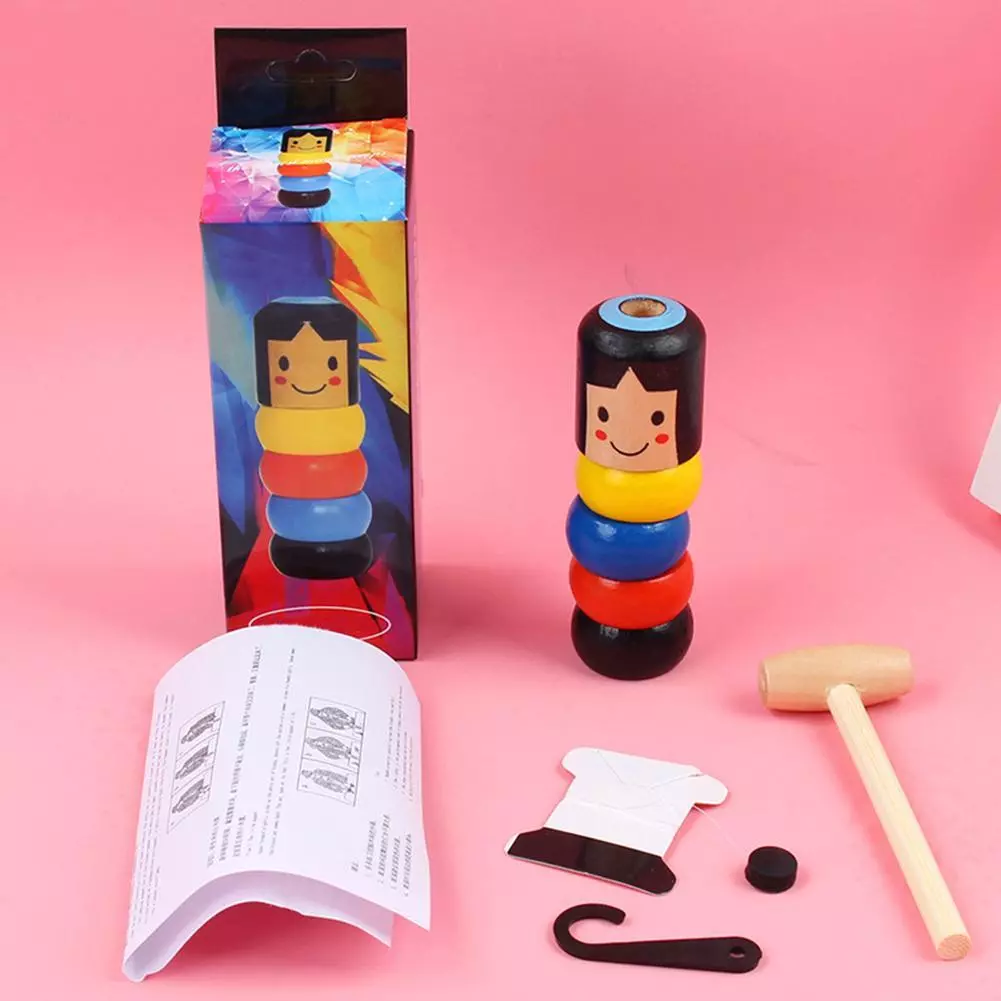 🤣The Magic Wooden Man Who Can't Be Broken Up