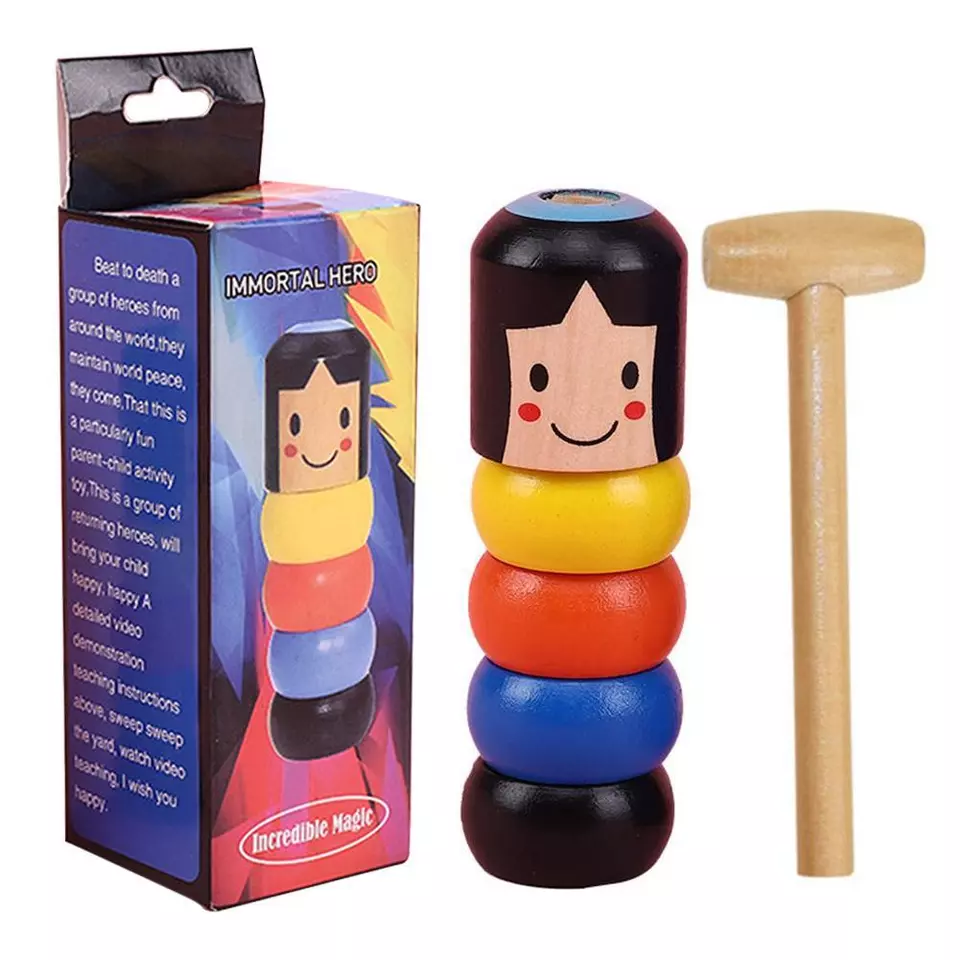 🤣The Magic Wooden Man Who Can't Be Broken Up