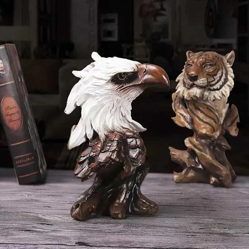 🔥Hot Sale-🎇Exquisite Wooden Animal Sculpture🌟