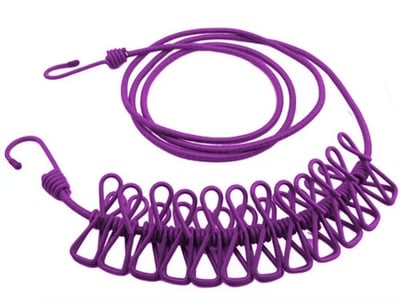 🎁 Portable Clothesline for Camping/Backyard/RV