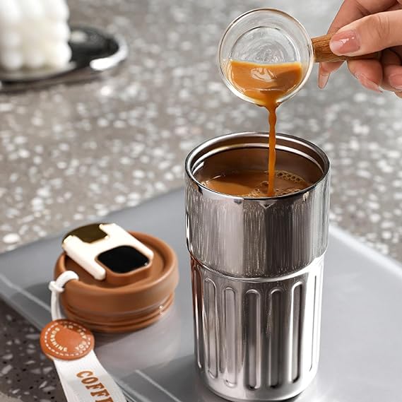 Coffee Thermos With Temperature Display