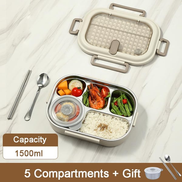 🔥New Year's Day Hot Sale 50% OFF🔥Microwaveable Stainless Steel Insulated Bento Box