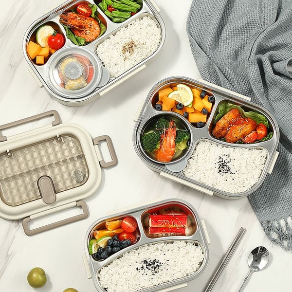 🔥New Year's Day Hot Sale 50% OFF🔥Microwaveable Stainless Steel Insulated Bento Box