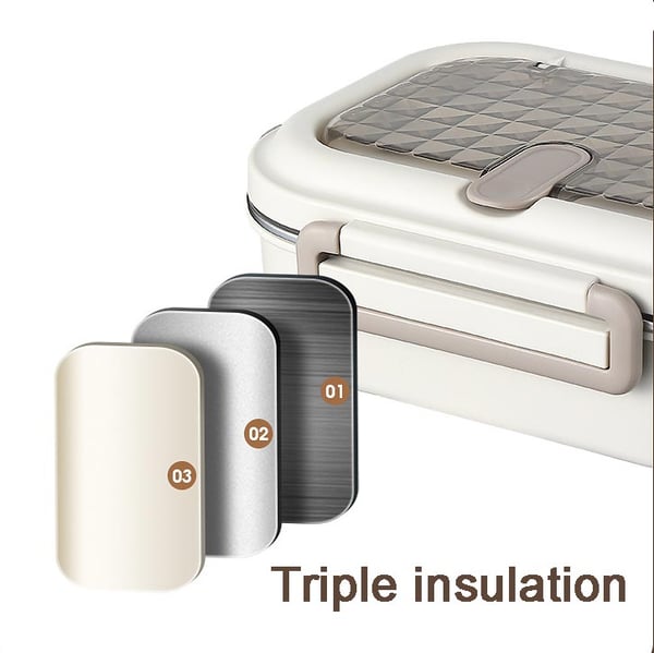 🔥New Year's Day Hot Sale 50% OFF🔥Microwaveable Stainless Steel Insulated Bento Box