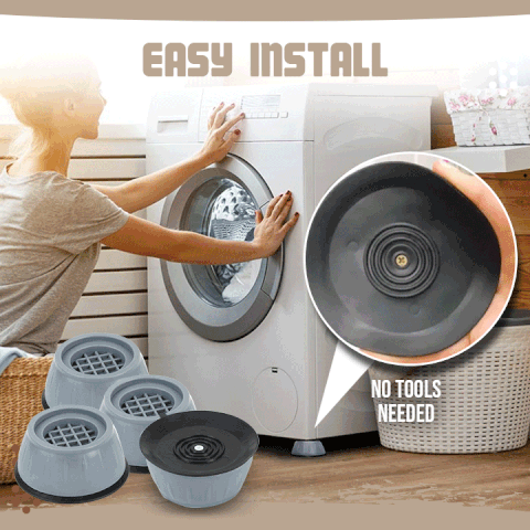 🔥New Year's Day Hot Sale 50% OFF🔥Non-Vibration Washing Machine Feet-4PS