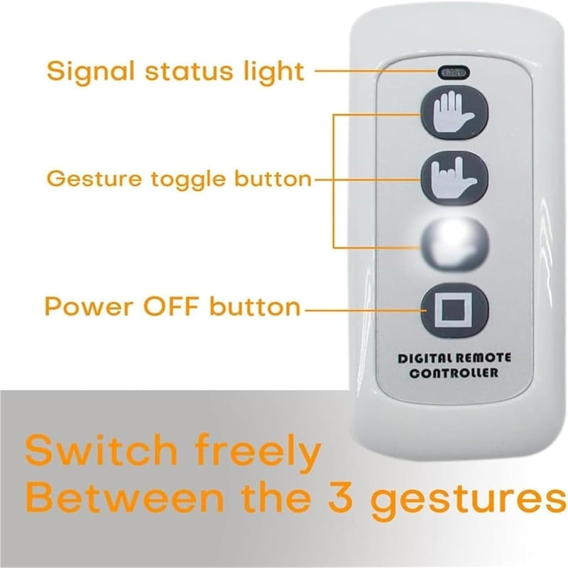🤟Car Gesture Light