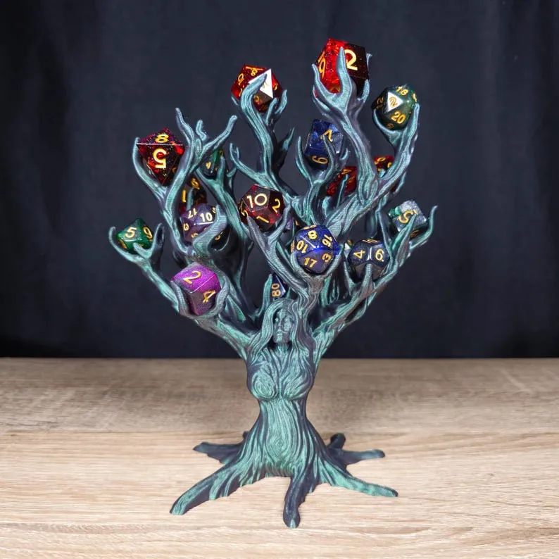 Dice Holder Tree Goddess - Dice Tray RPG Game Accessory