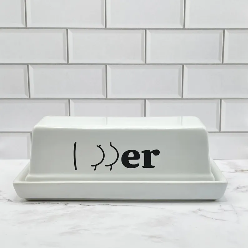 🤣Butter Dish | Funny Kitchen Decor |