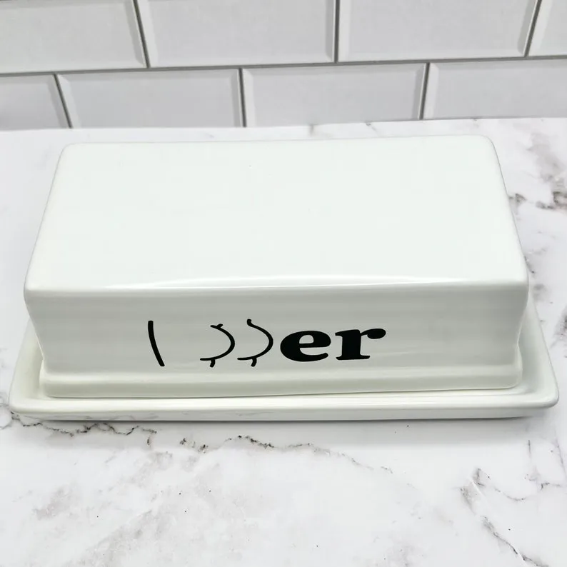 🤣Butter Dish | Funny Kitchen Decor |