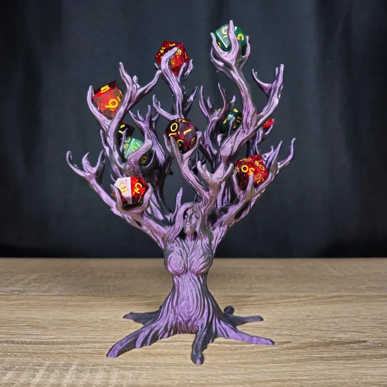 Dice Holder Tree Goddess - Dice Tray RPG Game Accessory