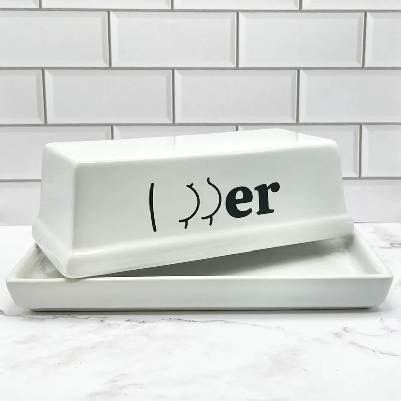 🤣Butter Dish | Funny Kitchen Decor |