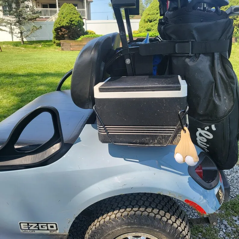 Golf Ball Testicle Sac Holder: The Ultimate Gag Golfer Gift! ⛳🤣