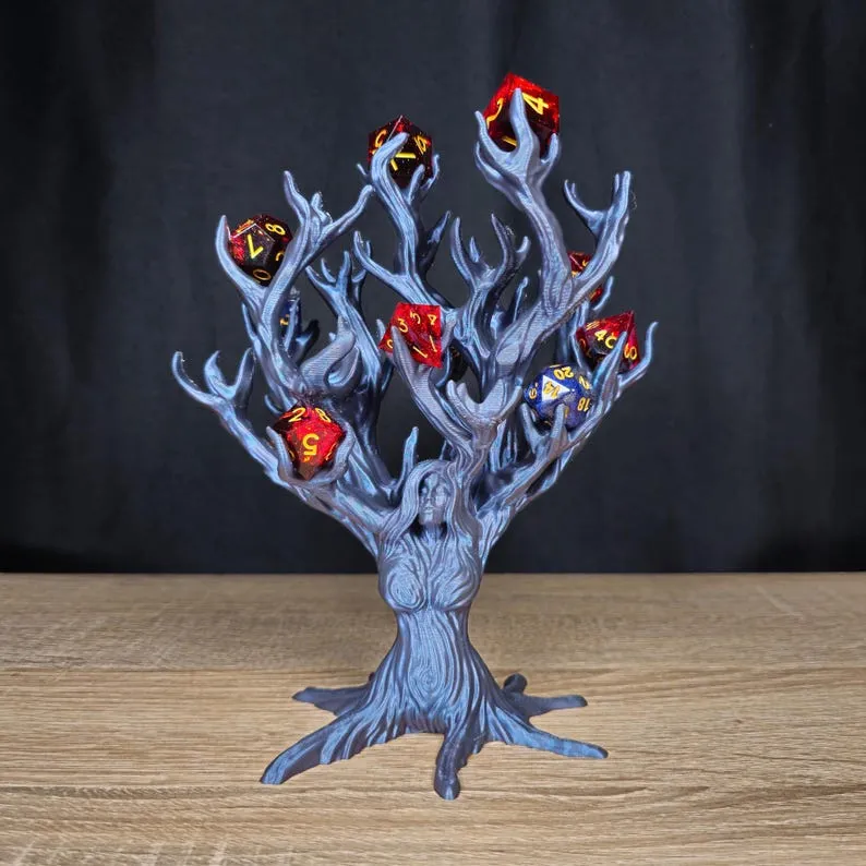 Dice Holder Tree Goddess - Dice Tray RPG Game Accessory