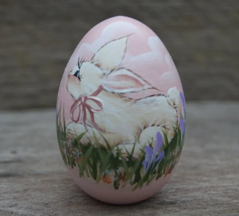 🔥🔥2025 Easter Gift 50% Off--Wooden Easter Egg