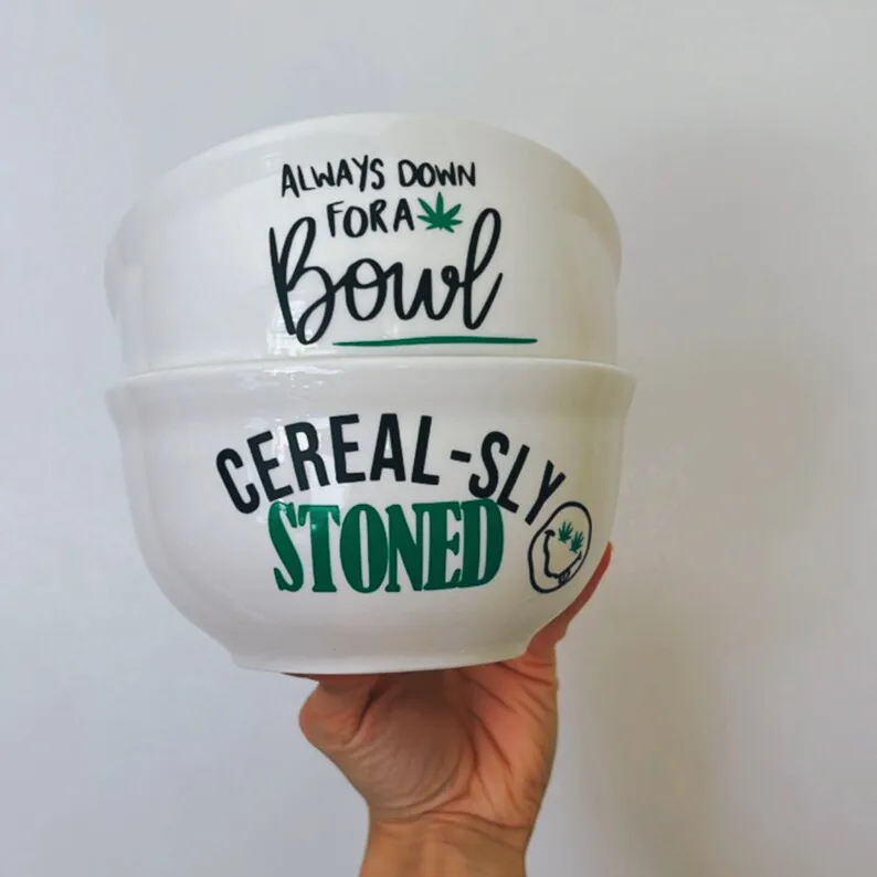 ✨420 Cereal Marijuana Bowl