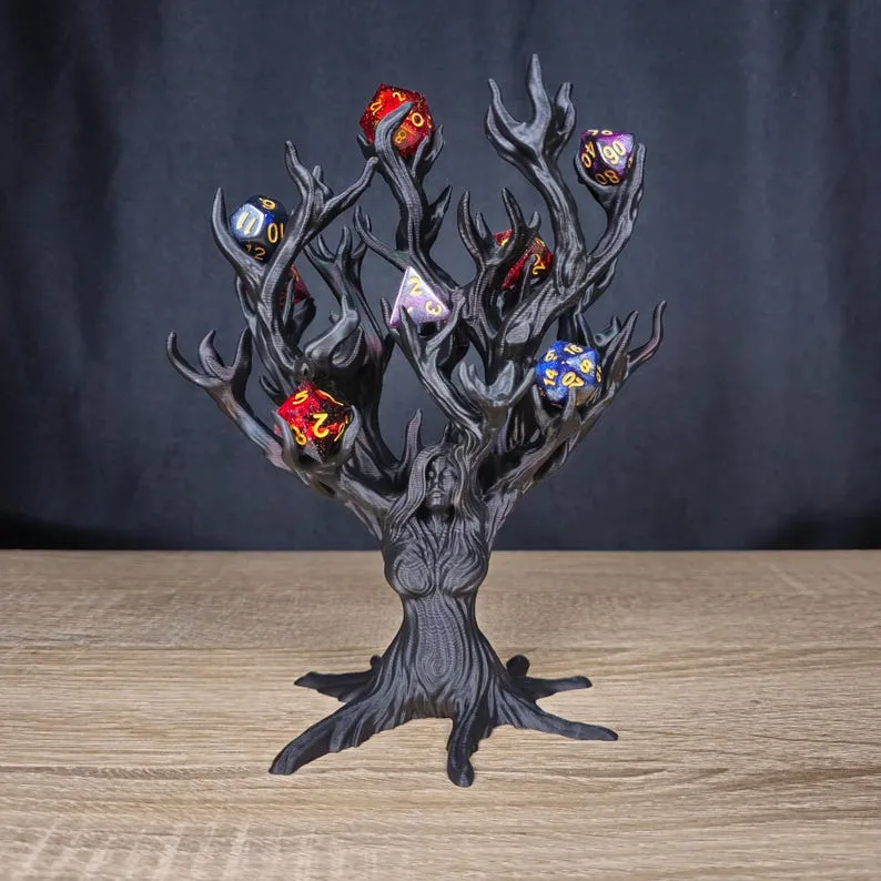 Dice Holder Tree Goddess - Dice Tray RPG Game Accessory